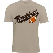 Cotton Prime Camiseta 'American Football' arena / naranja / negro / blanco