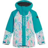 O'Neill Chaqueta de montaña azul / gris / verde / rosa