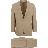 Suitable Travel Tech Traje Beige talla