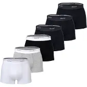 Gant Calzoncillo boxer marino / gris moteado / negro / blanco