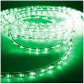 EDM Tubo LED EDM 72715 flexiLED, color verde, 1,4 W x 1 metro, rollo de 48 metros, para instalación de 2 vías