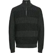 Jack & Jones Jersey 'JJHugo' antracita / negro