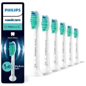 Philips Reemplazo De Cepillo Eléctrico C1 Proresults 6 Unidades