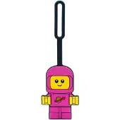 LEGO Etiqueta Para Equipaje de Bebé Espacial (Rosa)
