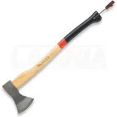 Adler hacha Rheinland, rojo-negro, hacha de tala