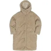 Mazine - Women's Faux-Fur Coat - Abrigo size M, beige