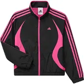 Adidas adidasSudadera Teamgeist 140 Black / Lucid Pink Niño