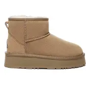 EVER AU Botas de tobillo 'Dusky' marrón castaño
