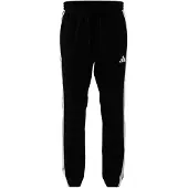 Adidas Pantalón deportivo 'ESSENTIALS THREE STRIPES SINGLE JERSEY' negro / blanco