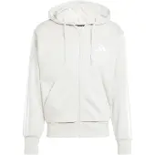 Adidas adidasChaqueta con capucha Essentials Fleece 3 bandas M Beige / White Hombre