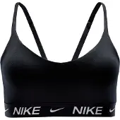 Nike Sujetador deportivo 'Indy' negro / blanco