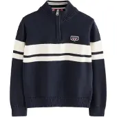 Superdry Jersey navy / blanco