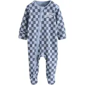 Next Pijama zafiro / azul claro / blanco