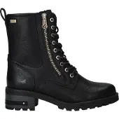 Mustang Botines con cordones 'Haukea' negro