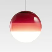 Marset Lámpara colgante LED Dipping Light, Ø 13 cm, rojo burdeos