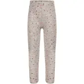 Happy girls Leggings gris moteado / lila / rosa