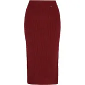 Dreimaster Falda 'Vintage' rojo carmesí