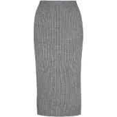 Dreimaster Falda gris moteado