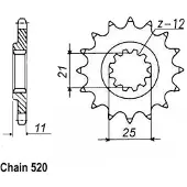 Sifam Piñón Delantero 12092cz15