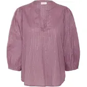 Kaffe Blusa 'KAluise' malva / plata