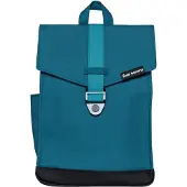 Bold Banana Mochila 'Envelope' azul cian / negro
