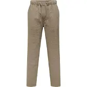 Only & Sons Pantalón 'Sinus' beige oscuro