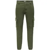 Only & Sons Pantalón cargo 'Calle' oliva