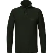 Petrol Industries Jersey dorado / verde oscuro / negro