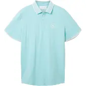 Tom Tailor Camiseta azul claro / blanco