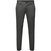 Only & Sons Pantalón chino 'ONSMark' antracita
