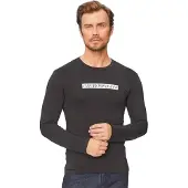 Emporio Armani Camiseta negro / blanco
