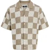 Jack & Jones Cárdigan 'Jcoathletico' camelo / beige oscuro