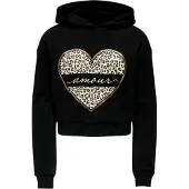 Kids Only GIRLS Sudadera 'KOGCooper' kitt / oro / negro / blanco