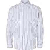 Selected Camisa 'Rick' zafiro / azul claro / blanco
