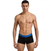 Bikkembergs Calzoncillo boxer azul noche / verde hierba / rojo / blanco