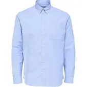Selected Camisa 'SLHREGRICK' azul claro