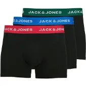 Jack & Jones Calzoncillo boxer 'JACJOE' azul / verde oscuro / frambuesa / negro