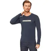 Emporio Armani Camiseta beige / navy / amarillo