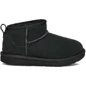 Ugg Zapatillas de casa 'CLASSIC ULTRA MINI' negro / blanco