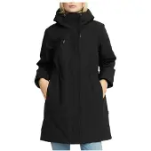 Selfhood - Women's Parka Jacket - Abrigo size S, negro