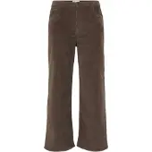 ONLY Pantalón 'Hope' marrón oscuro