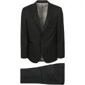 Suitable New York Esmoquin Lana Negro talla