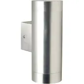 Nordlux Lámpara de pared , 2x35W, modelo Tin Maxi, aluminio, cristal transparente, apta para exteriores (IP54), alto voltaje, casquillo GU10, referencia 21519929