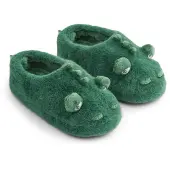 Liewood Zapatillas de casa 'Aviaja Crocodile' pino / negro / blanco