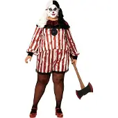 Atosa Disfraz De Mujer De Payaso De Halloween