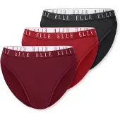 Elle Braga ' Logo ' rojo / burdeos / negro