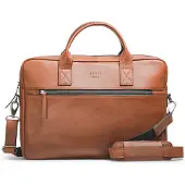 Still Nordic Cartera maletín 'Clean Brief' cognac