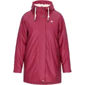 Schmuddelwedda Chaqueta de entretiempo rojo oscuro