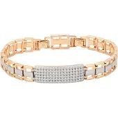 Gaya Pulsera oro / plata / blanco
