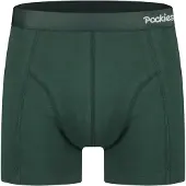 Pockies Calzoncillo boxer verde oscuro / blanco
